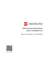 HIKMICRO THUNDER 2.0 Manuel utilisateur