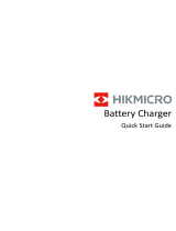HIKMICRO Battery Chargers Guide de démarrage rapide
