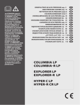 Lavor Kaltwasser Hochdruckreiniger HDR HYPER C 1515 LP RA Manuel utilisateur