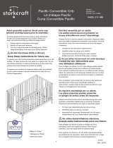 Storkcraft Pacific 4-in-1 Convertible Crib Assembly Instructions