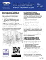Storkcraft Graco Solano 4-in-1 Convertible Crib Assembly Instructions