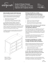 Storkcraft Avalon 6-Drawer Dresser Assembly Instructions
