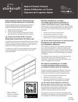Storkcraft Alpine 6-Drawer Dresser Assembly Instructions