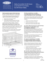 Storkcraft Graco Hadley 5-in-1 Convertible Crib Assembly Instructions