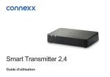 connexx SMART TRANSMITTER 2,4 Mode d'emploi