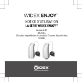 Widex ENJOY E-F2 100 DEMO Mode d'emploi