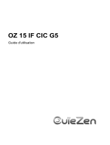 OUIEZEN OZ 15 IF CIC G5 Mode d'emploi