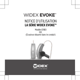 Widex EVOKE ERB0 220 Mode d'emploi