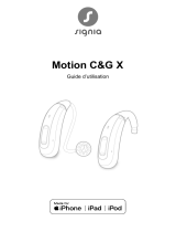 Signia Motion C&G sDemo DX Mode d'emploi