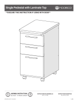 MooreCo Avid File Cabinet 91784 Assembly Instructions
