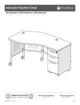 MooreCo Avid Modular Desk System 91785–91786 Assembly Instructions