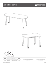 MooreCo Akt Tables (29″H) Assembly Instructions