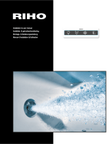 Riho whirlpool operation 4-key Installation and User Manual