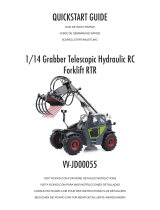 RC4WD 1/14 Grabber Telescopic Hydraulic RC Forklift RTR Manuel utilisateur