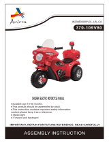 Aosom 370-109V80WT Assembly Instructions