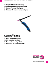 Abicor Binzel TIG Welding Torches ABITIG® GRIP Little 90 - 260 Mode d'emploi