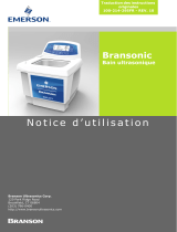 Branson Bain ultrasonique Une information important