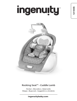 ingenuity Ingenuity Infant to Toddler Rocker and Baby Bouncer Seat, Cuddle Lamb Le manuel du propriétaire