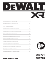 DeWalt DCD776 Manuel utilisateur