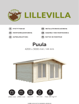 Luoman Lillevilla Puula – 12,6 m² / 44 mm Le manuel du propriétaire