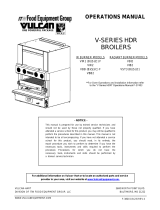 Vulcan V Series HDR Broiler Mode d'emploi