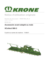 Krone BA XCollect 900-3 (BV301-30) Mode d'emploi