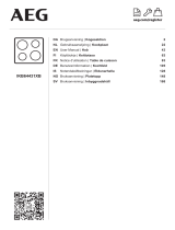 AEG 3000-SERIEN IKB64431XB INDUKSJONSTOPP Le manuel du propriétaire