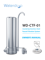 Waterdrop -CTF-01 Countertop Water Filter Le manuel du propriétaire