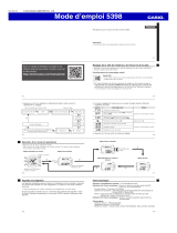 Casio GA-400LY Mode d'emploi