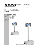 KERN TIXC-A01-A Guide d'installation
