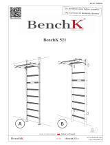 BenchK Country & Currency Settings Fitness-System "522B" Wall Bars Le manuel du propriétaire