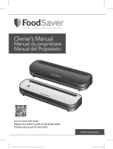 FoodSaver VS1200 Series Space Saving Vacuum Sealer Manuel utilisateur