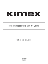 Kimex 163-8642 Manuel utilisateur
