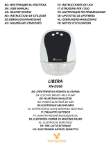 CANGAROO Wearable electric breast pump Hands-Free Libera cappuccino Mode d'emploi