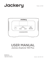 Jackery JE-100A Manuel utilisateur