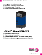 Abicor Binzel Fume Extraction System xFUME® ADVANCED Mode d'emploi