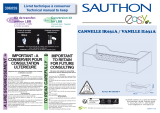 Sauthon XV631 Guide d'installation