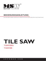 MSW T-SAW300 Le manuel du propriétaire