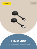 Jabra Link 400c USB-C, DECT, UC, NA Manuel utilisateur