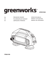 Greenworks 388013604 5105502AZ Pressure Washer Le manuel du propriétaire