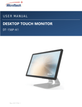 MicroTouch DT-156P-A1 Manuel utilisateur