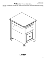 pottery barn kids Larkin Side Table Assembly Instructions