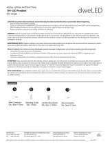 WAC Lighting PD-19408 Mode d'emploi