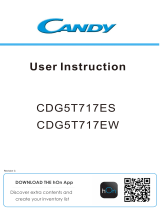 Candy CDG5T717EW Manuel utilisateur