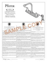 Pfister WK2-740C Instruction Sheet