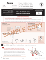 Pfister LG40-TR0Y Instruction Sheet