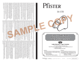 Pfister 016-150Y Instruction Sheet