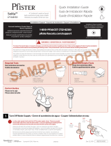 Pfister Solita LF-048-SOCC Instruction Sheet