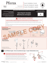 Pfister LG42-MF1K Instruction Sheet