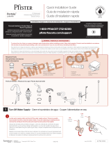 Pfister Portola GT49-RP0Y Instruction Sheet